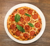 6. Halal Pepperoni Pizza